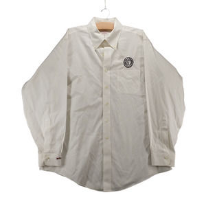 Brooks Brothers Men's Original Polo Button Front Shirt White 17-35 Cotton